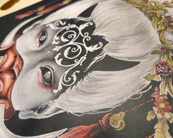 Print Oni Original Detalles Geisha obra alba pilar art P0003